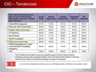 CIO – Tendencias




                   August 2010   8
 