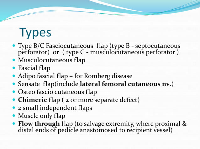 anterolateral thigh flap | PPT
