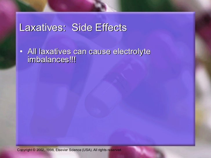 Antidiarrhead Laxatives Updates (pharmacology math)