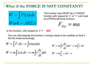 Force Functioning 14 ap physics_c_-_work_and_energy | PPT