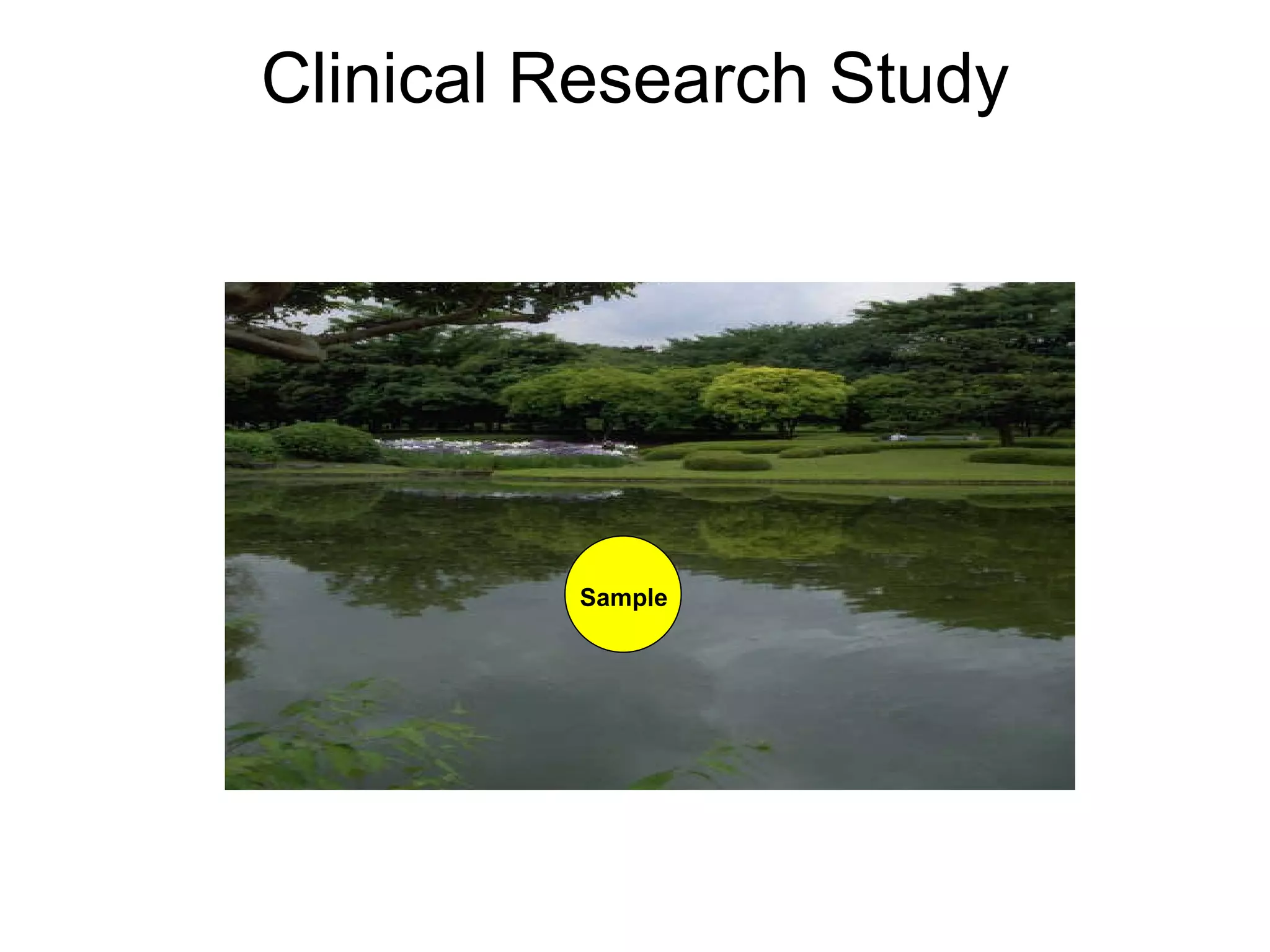 Clinical Research Study Sample 