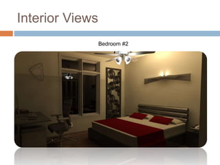 Interior Views
Bedroom #2
 