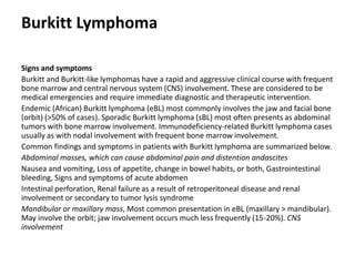 lymphoma | PPTX