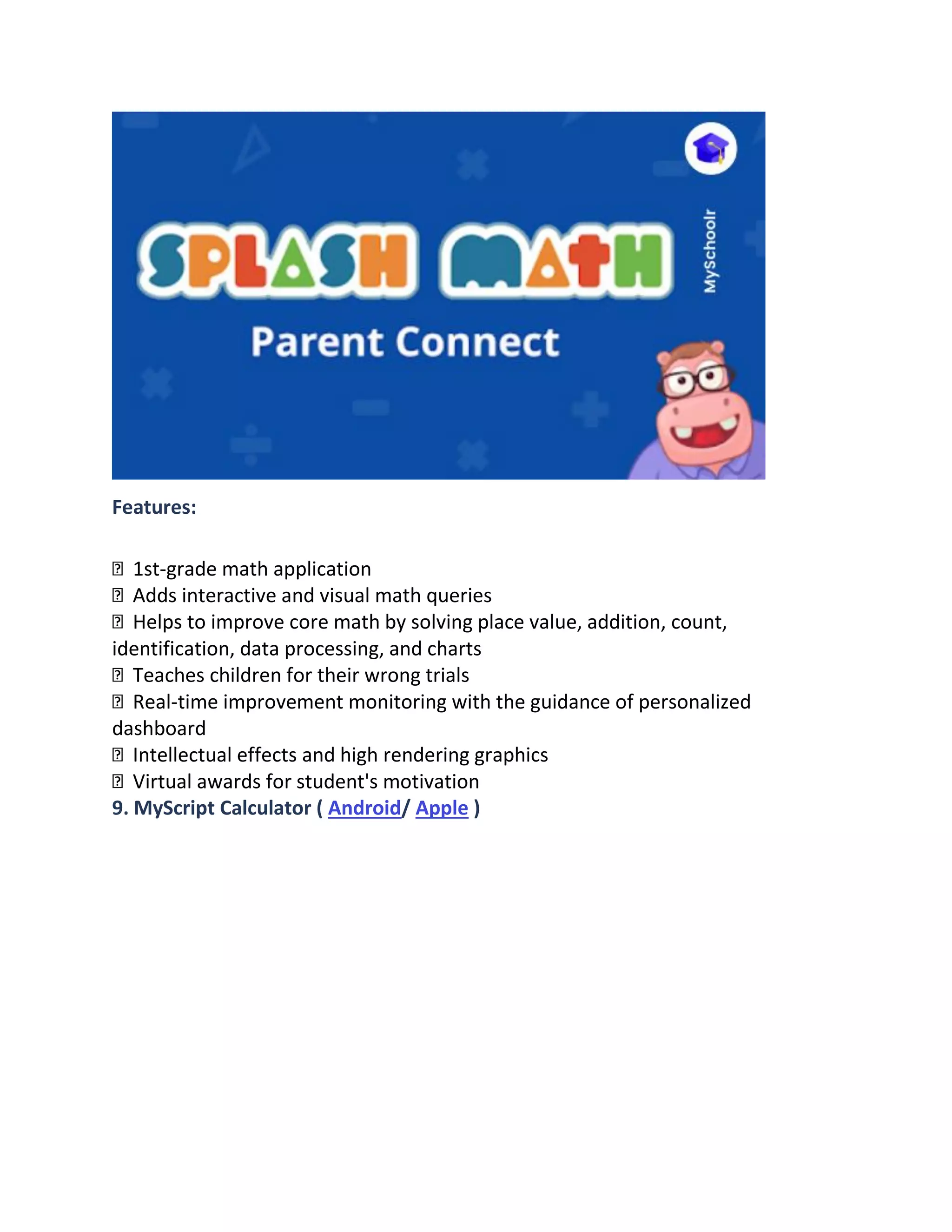 14 best math apps for students | PDF