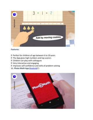 14 best math apps for students | PDF