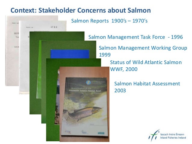 Context: Stakeholder Concerns about Salmon
Salmon Management Task Force - 1996
Salmon Reports 1900’s – 1970’s
Salmon Manag...
