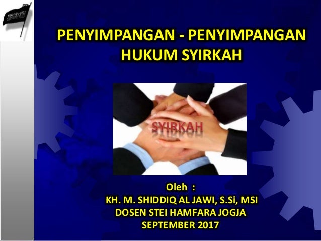 10 3 Penyimpangan Hukum Syirkah