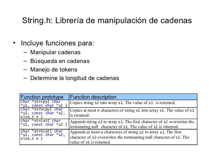 cadenas en c caracteres y cadenas lenguaje c cadenas en c caracteres y cadenas lenguaje c