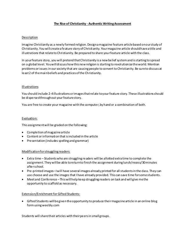 The Rise of Christianity Lesson Unit