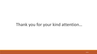 22/22
Thank you for your kind attention…
 