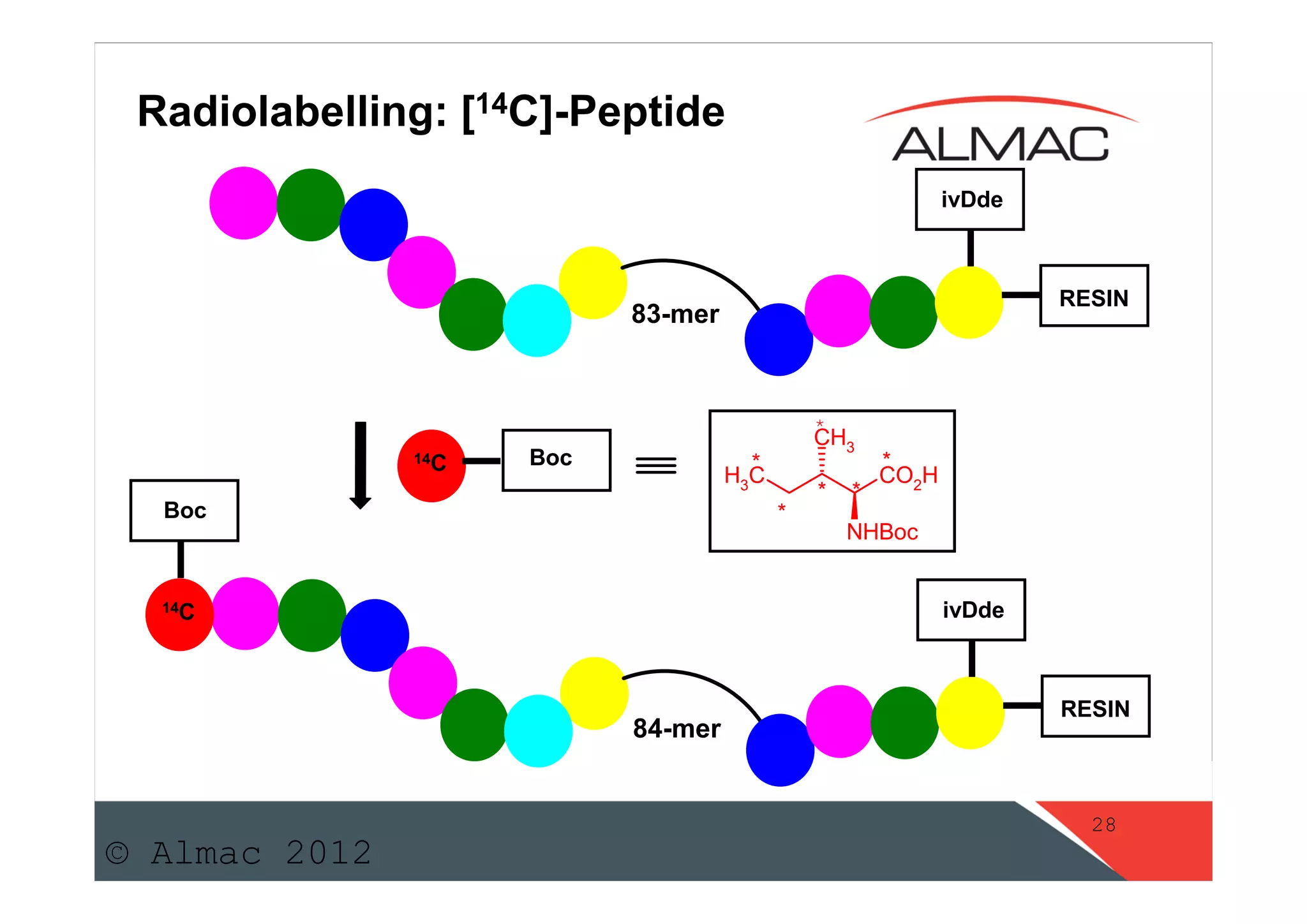 14C Labelled Peptide API\'s by Sean Kitson | PDF | Chemistry | Science