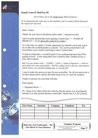 14 day referral program