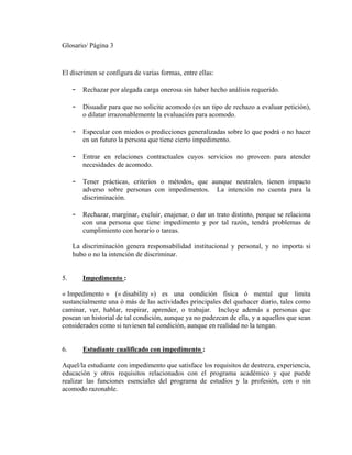 ADA Acomodo | PDF
