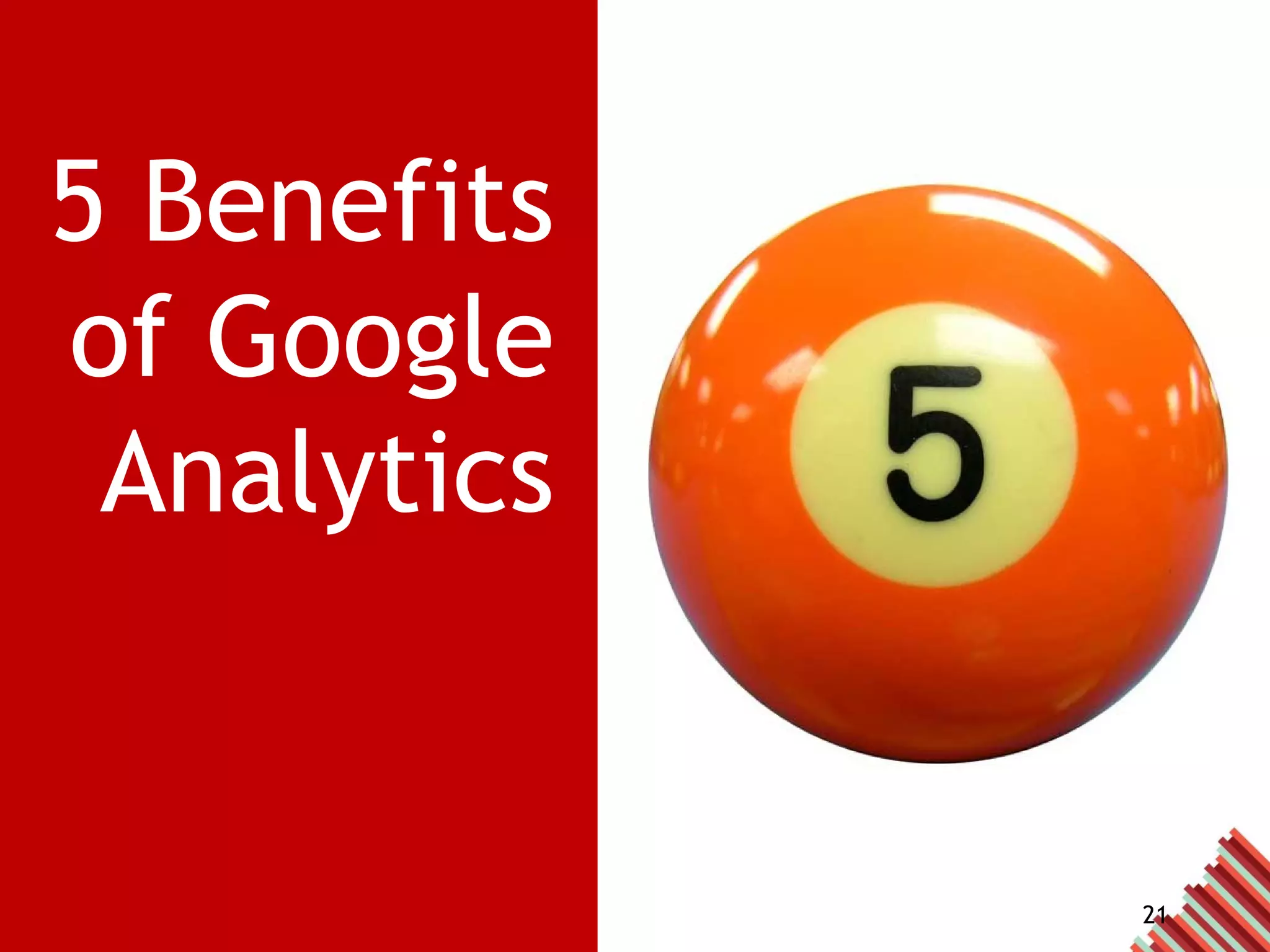 5 Benefits of Google Analytics 