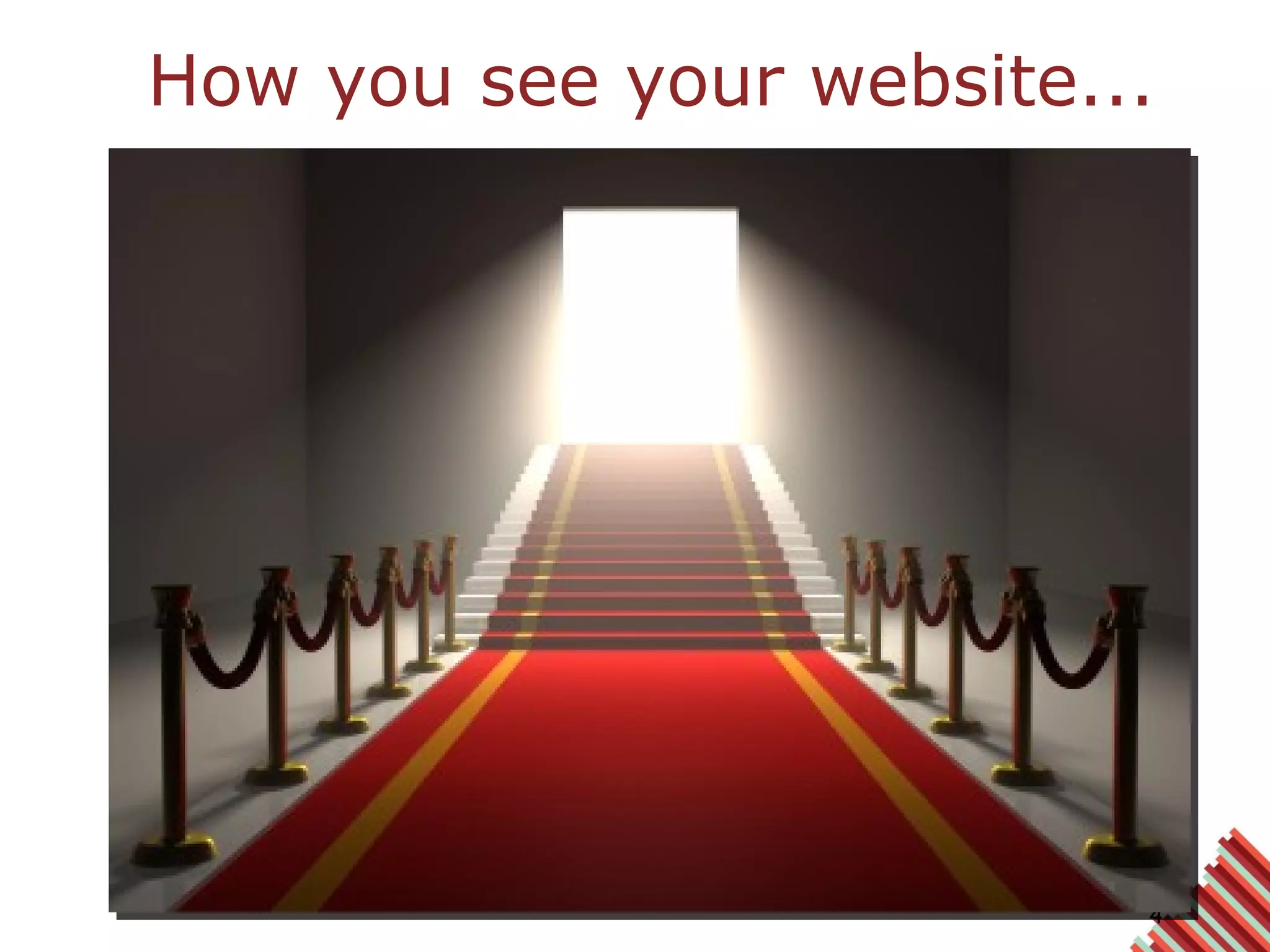 How you see your website... 