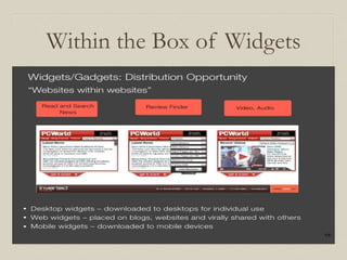 Within the Box of Widgets
 