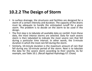 14 d&i design of surface drainage | PDF
