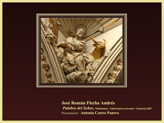 José Román Flecha Andrés
Palabra del Señor, Salamanca , Editorial.Secretariado Trinitario,2007
Presentación: Antonia Castro Panero
 