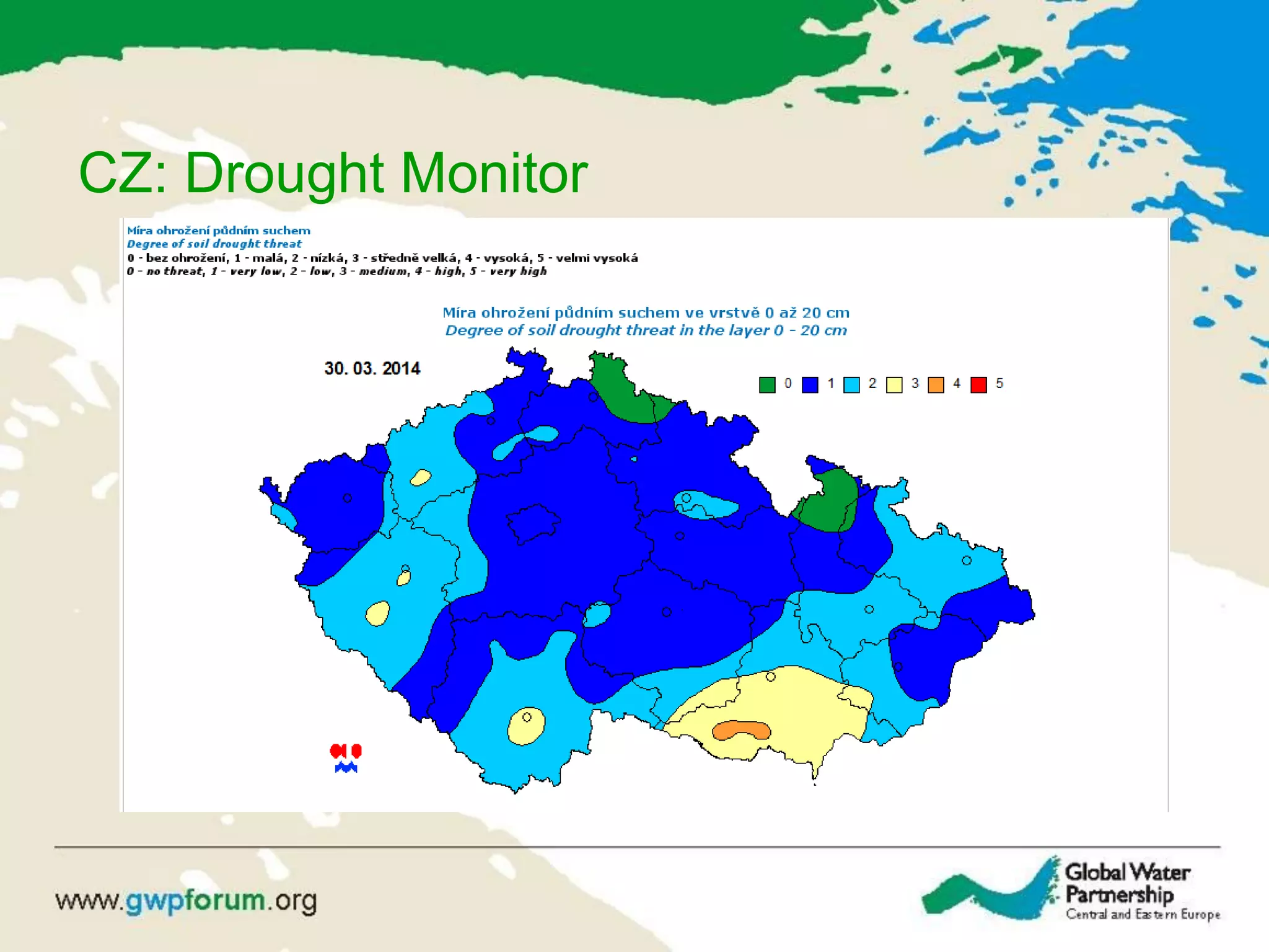 CZ: Drought Monitor
 
