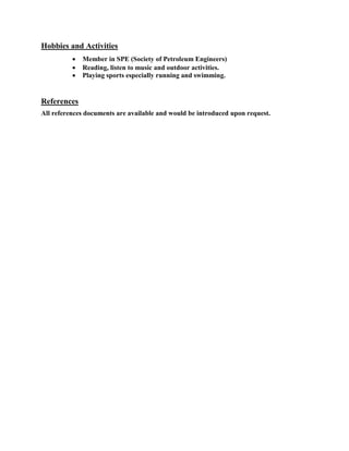 sharif ali CV | PDF
