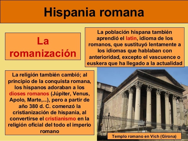 los romanos en españa para niños
