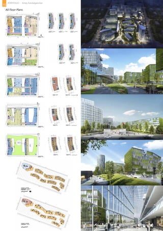 Schematic Diagrams
All Floor Plans
15
PORTFOLIO Amey Kandalgaonkar
 
