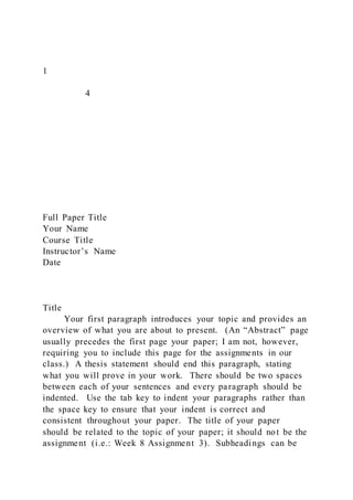 14 full paper titleyour namecourse | DOCX