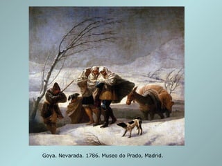 Goya. Nevarada. 1786. Museo do Prado, Madrid.  