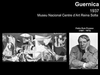 1937 Museu Nacional Centre d’Art Reina Sofia  Guernica Pablo Ruiz Picasso  (1881 - 1973) 