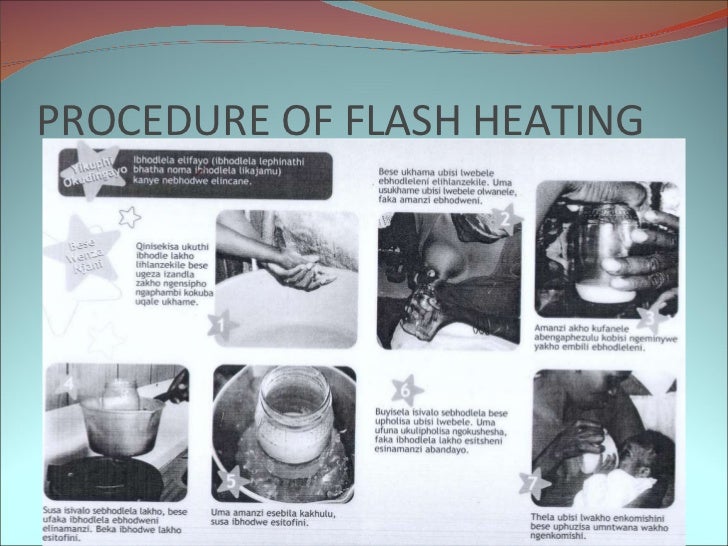 Flash Heat Method for Breastfeeding Moms with HIV