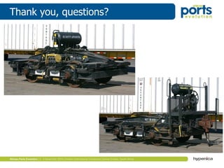 Thank you, questions?
 