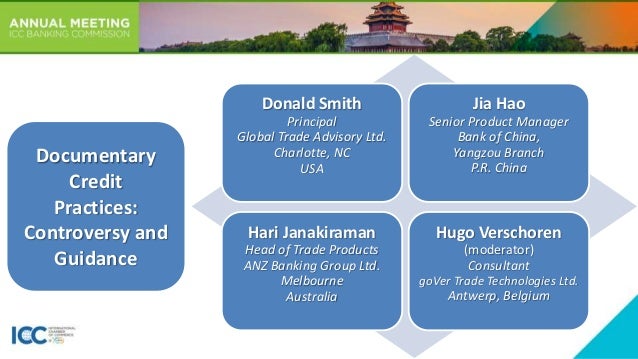 #BCMeeting2019: Documentary Credit Practices Slide 2