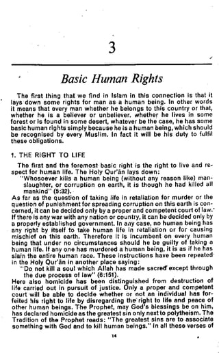 Human Rights In Islam | PDF