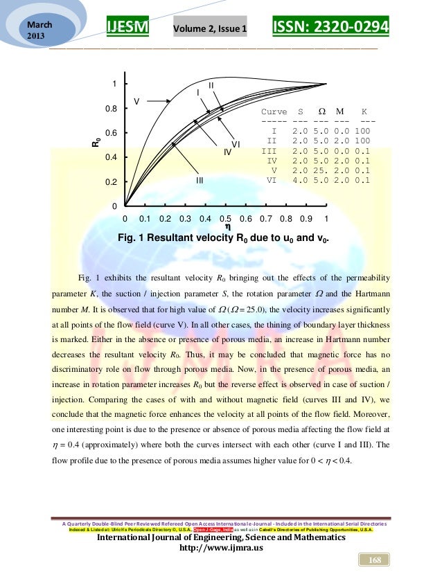 EFFECT OF SUCTION / INJECTION ON AN OSCILLATORY MHD FLOW IN A ROTATIN…