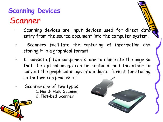 Input Output devices | PPT | Computer Peripherals | Computing