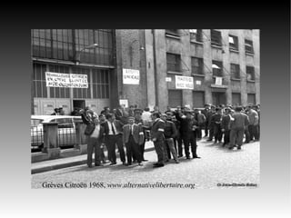 Grèves Citroën 1968,  www . alternativelibertaire.org 