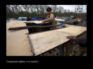 Campement afghan,  www.lejdd.fr 