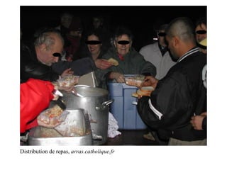 Distribution de repas,  arras.catholique.fr 