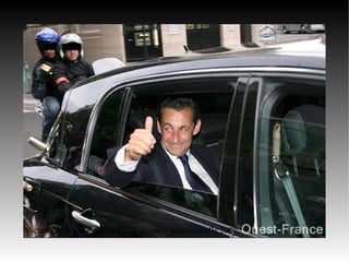 Victoire de Nicolas SARKOZY, élection présidentielle 2007. 