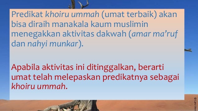 Kewajiban Dakwah