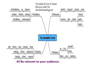 #3	
  Be	
  relevant	
  to	
  your	
  audience.	
  
 