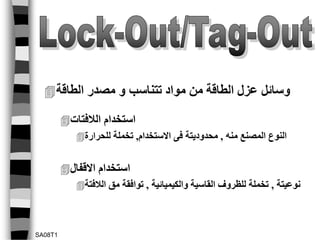 14_Lockout Tagout safety precaution in engineering | PPT