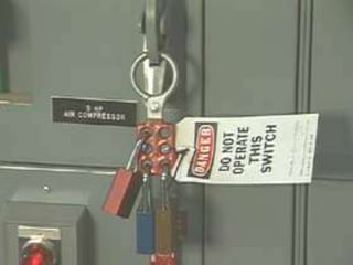 14_Lockout Tagout safety precaution in engineering | PPT