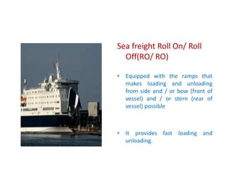 Roro Method logistics by waterways | PPTX