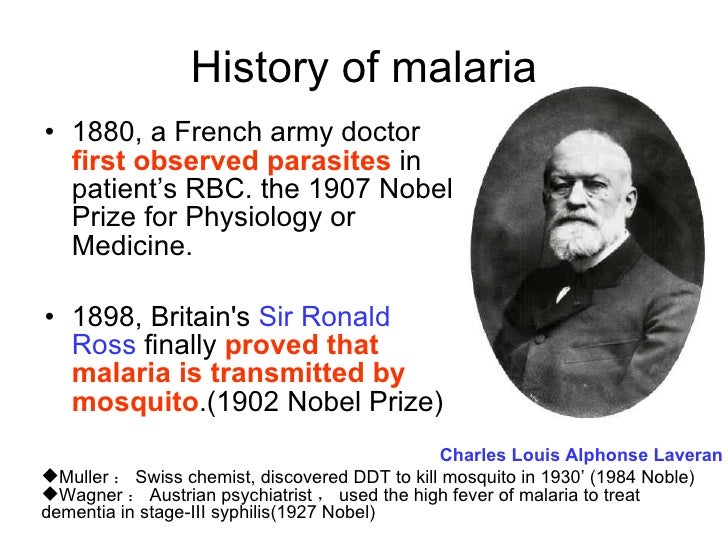 Who Discovered Medicine For Malaria MedicineWalls