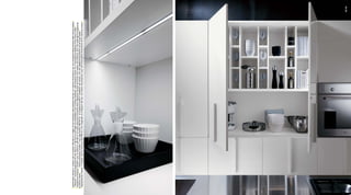 [ Attrezzatura interna a ‘random’ per la colonna L90/120 cm e taglio di luce incassato nello spessore del top, con sensore di presenza, per una omogenea illuminazione della colonna stessa ]
[ “Random” internal equipment for the column w. 90/120 cm and light cut embedded in the worktop thickness, with presence sensor, for a homogenous lighting of the column itself ]
[ Equipement intérieur ‘random’ pour la colonne L.90/120 cm et coupe lumineuse encastrée dans l’épaisseur du plan de travail, avec capteur de présence, pour une éclairage homogène de
la colonne même ]     [ Interne uitrusting ‘random’ voor hoge kasten L90/120 cm en ingebouwd licht in werkblad, met sensor, voor een gelijksoortig lichtval van de hoge kasten ]
[ Equipamiento interior a ‘random’ para la columna L90/120 cm y luz integrado en el espesor del top, con sensor de presencia, para una homogénea iluminación de la columna misma ]




                                                                                                                                                                                                44 45
                                                                                                                                                                                                45 | 45
 