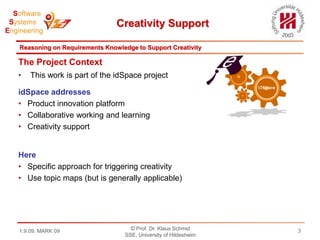 Technology-driven innovation: to what uses can new technology be put?