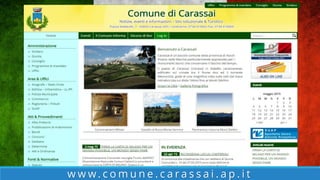w w w. c o m u n e . c a r a s s a i . a p . i t
 