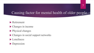 14 mental health promotion for elderly | PPTX