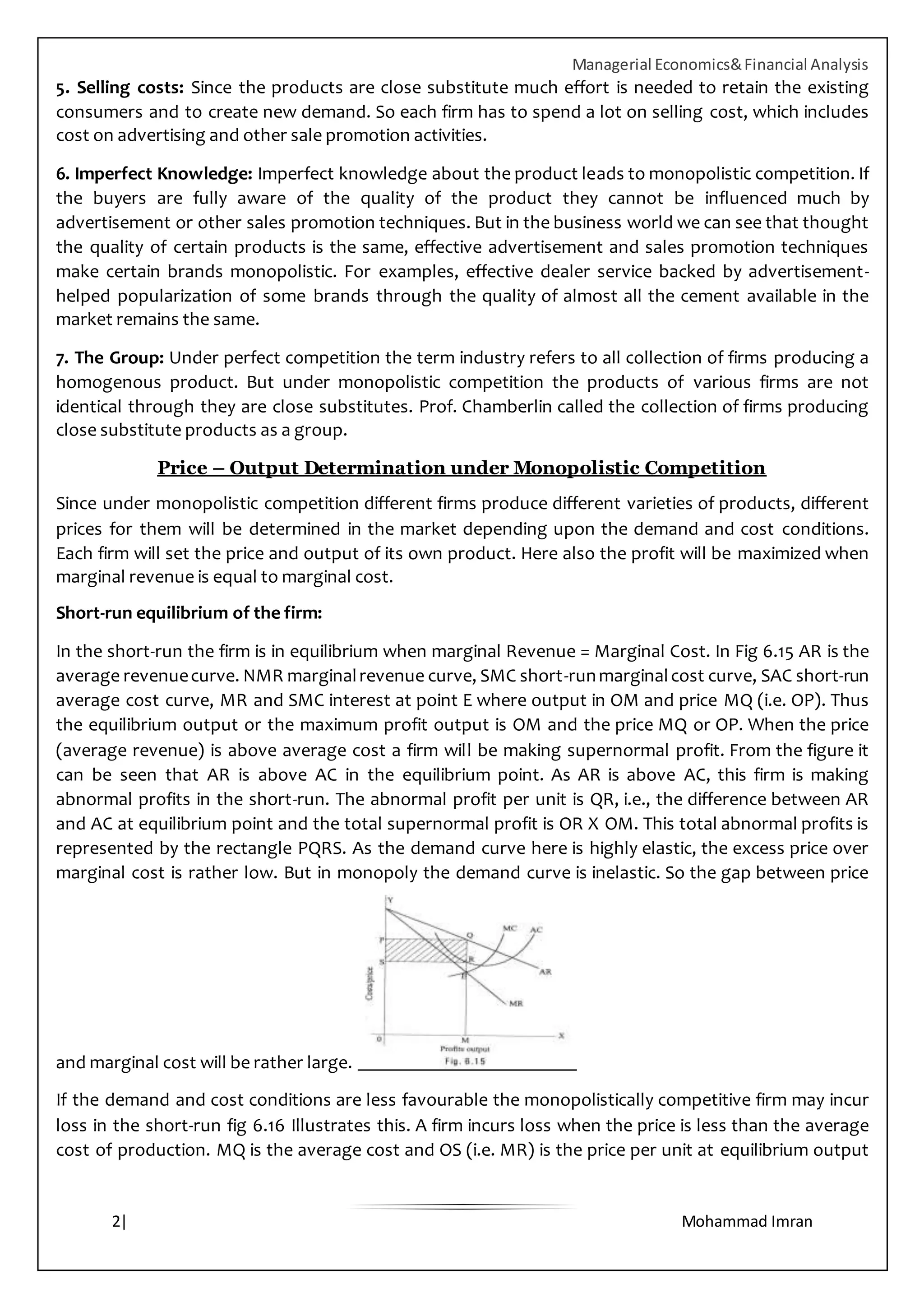 14 Monopolistic competition | DOCX